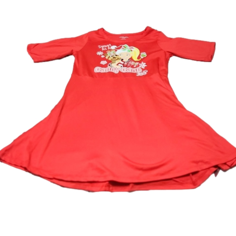 Girls nickelodeon Christmas dress sz. 7/8